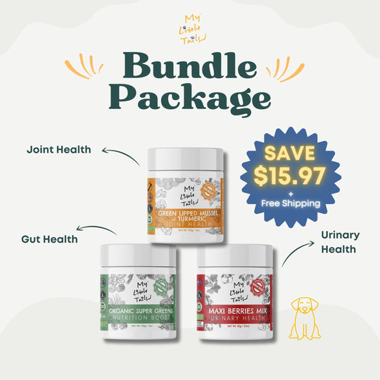 [Bundle Package] Essential Wellness Bundle for Dogs - Meal Topping Powders